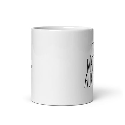 Je donne ma langue - Mug Blanc Brillant