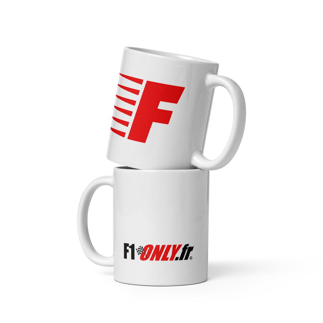 F1 Only - Mug Blanc Brillant