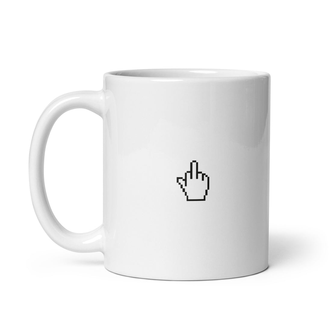 Fuck - Pixel - Mug Blanc Brillant