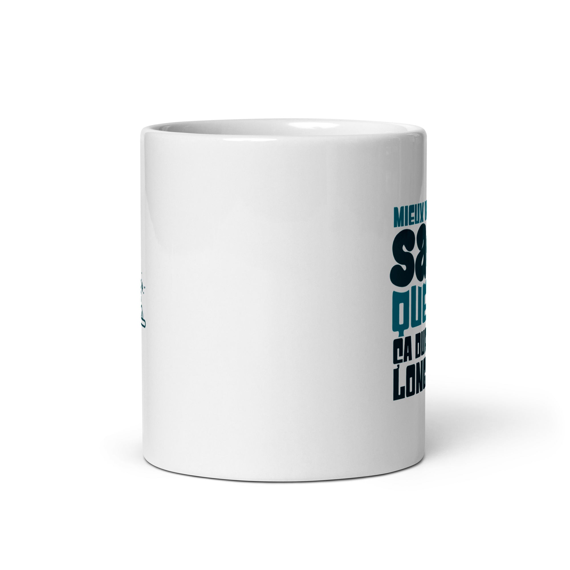 Mieux vaut être saoul que con - Mug Blanc Brillant