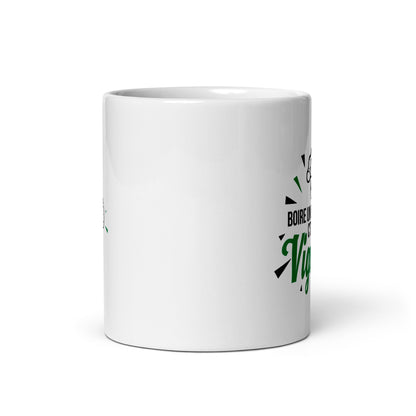 Boire un canon - Mug Blanc Brillant