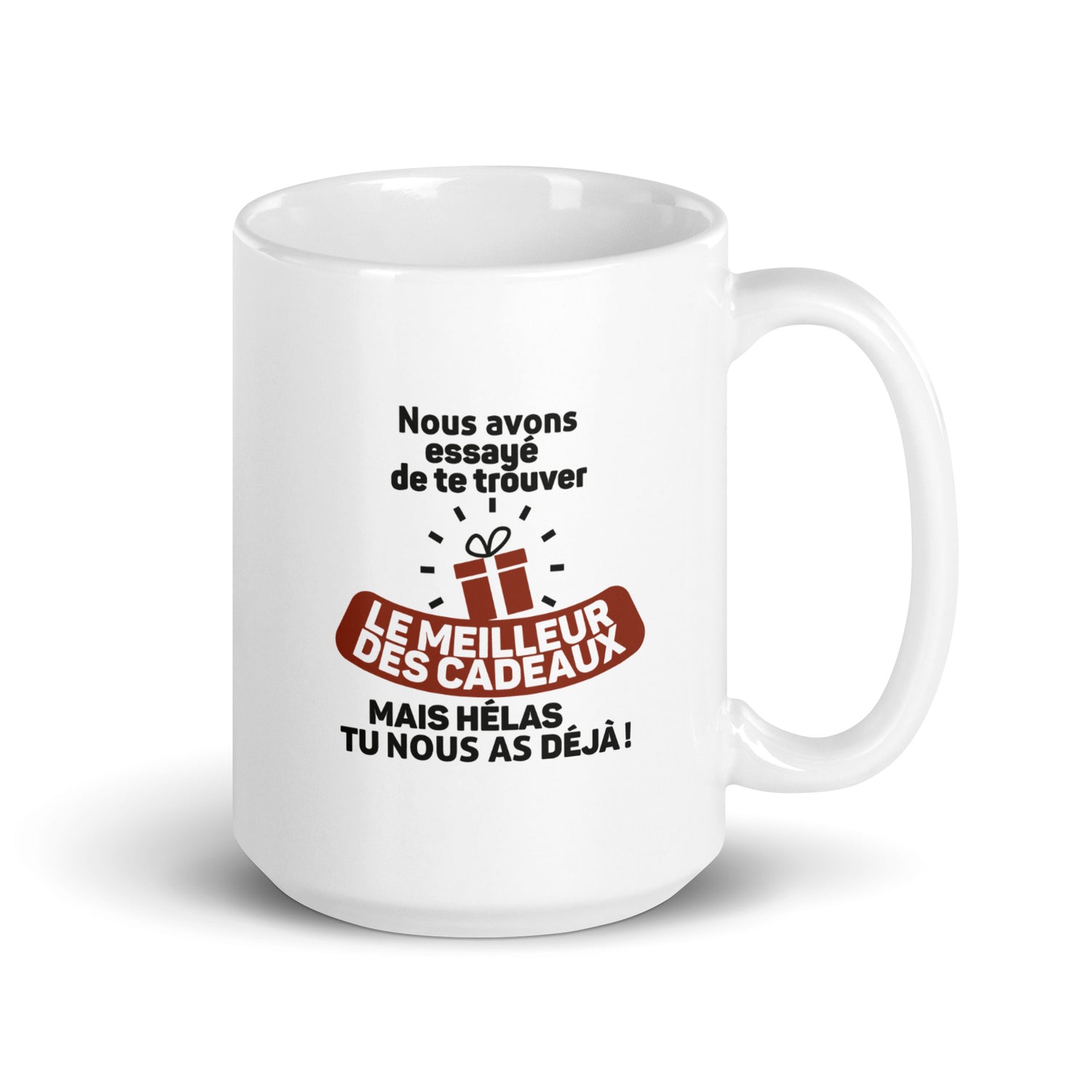 Le meilleur cadeau - Mug Blanc Brillant