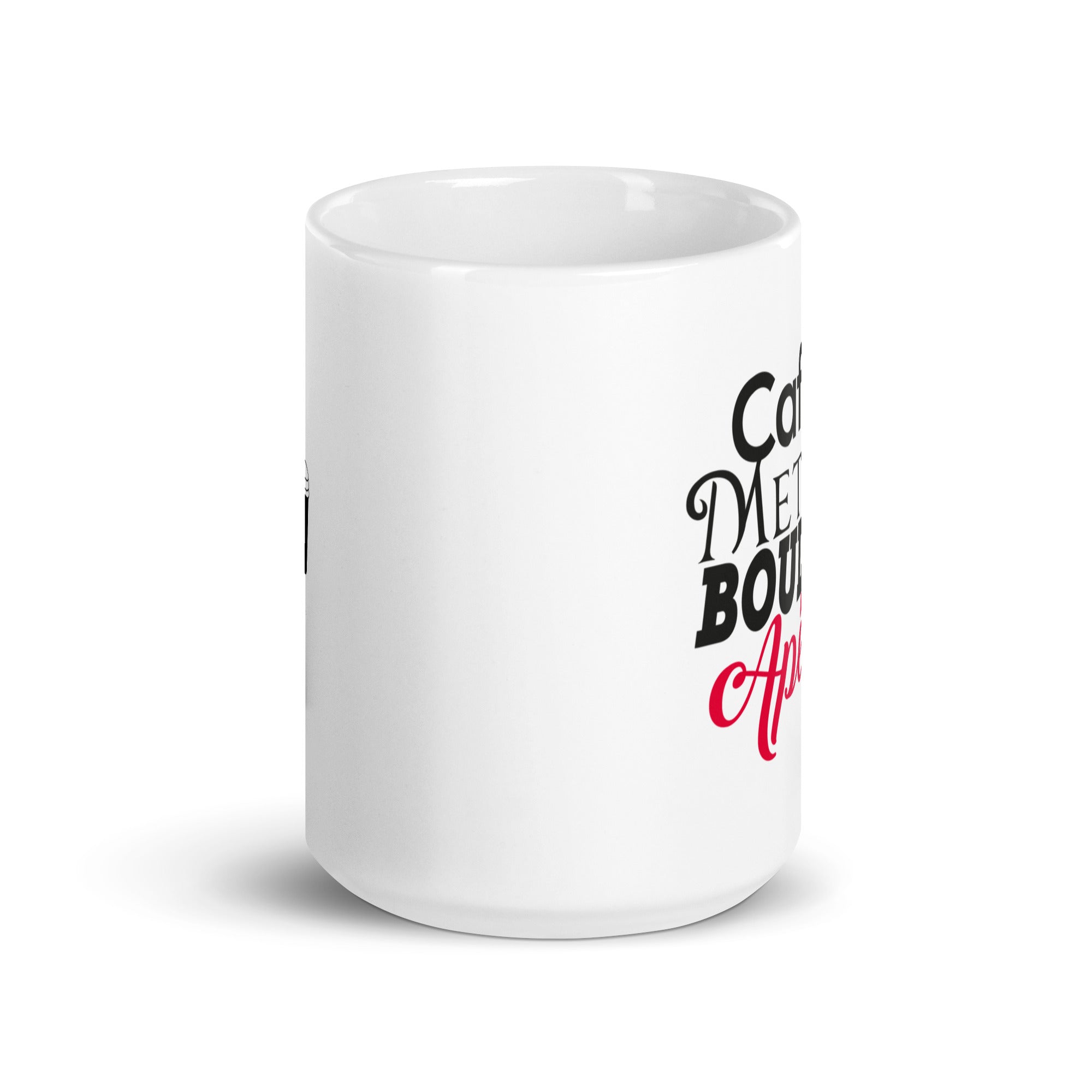 Café Métro Boulot Apéro - Mug Blanc Brillant