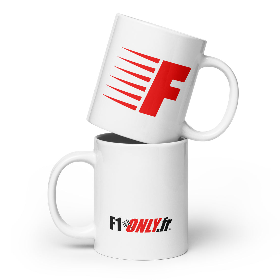 F1 Only - Mug Blanc Brillant