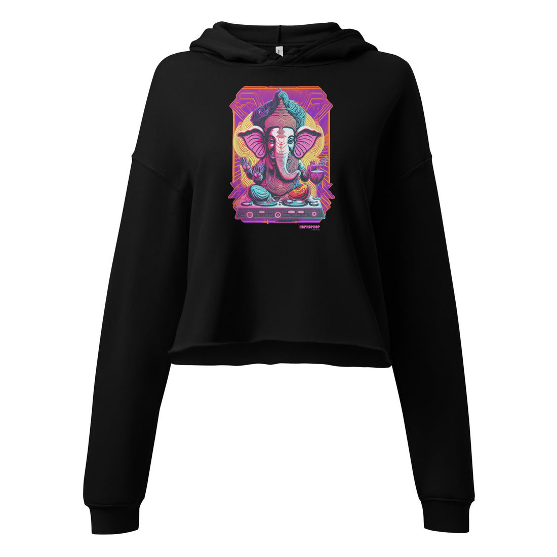 Hop Hop Hop - DVS - Ganesh Goa Vinas - Sweat à Capuche Crop-Top