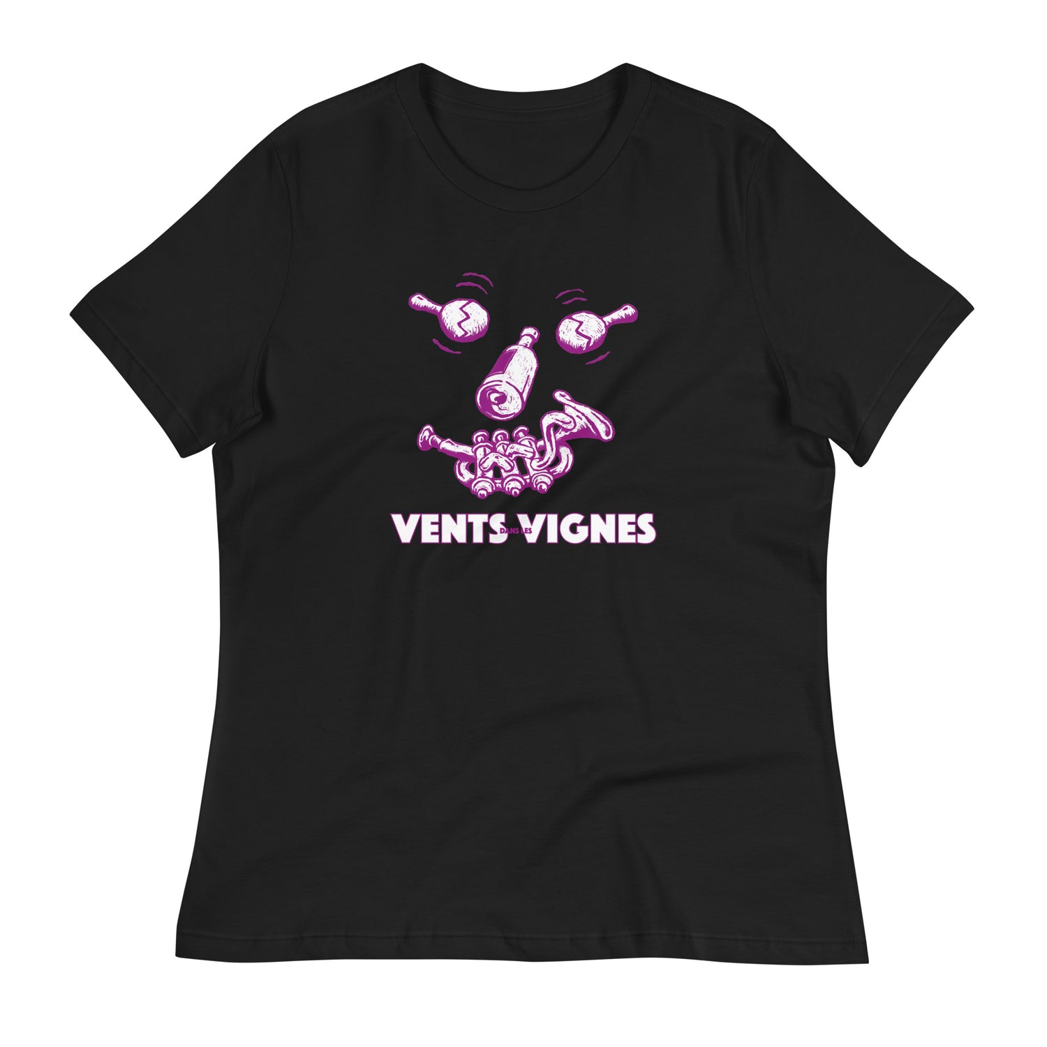 Vents dans les vignes - T-shirt Décontracté pour Femme