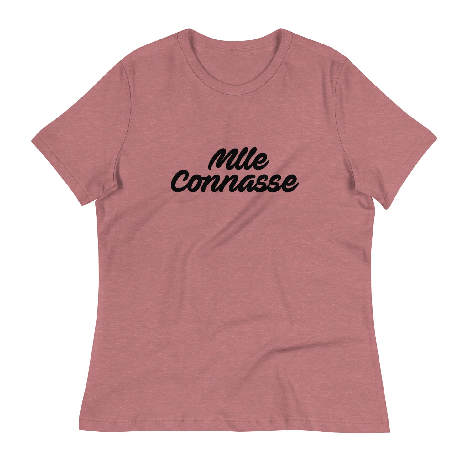 Mlle connasse - T-shirt Décontracté pour Femme