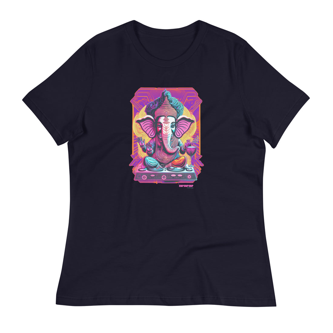 Hop Hop Hop - DVS - Ganesh Goa Vinas - T-shirt Décontracté pour Femme