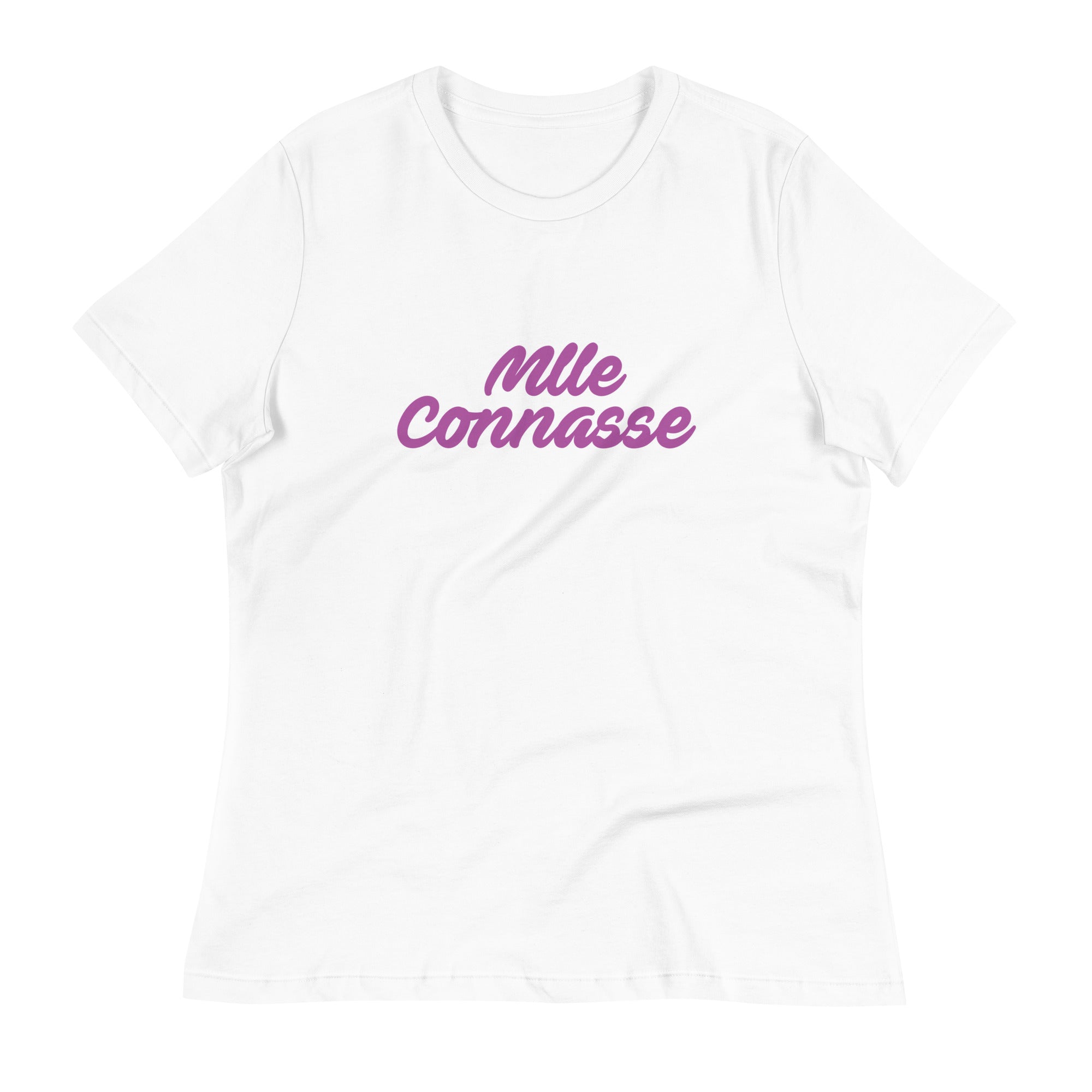 Mlle connasse - T-shirt Décontracté pour Femme