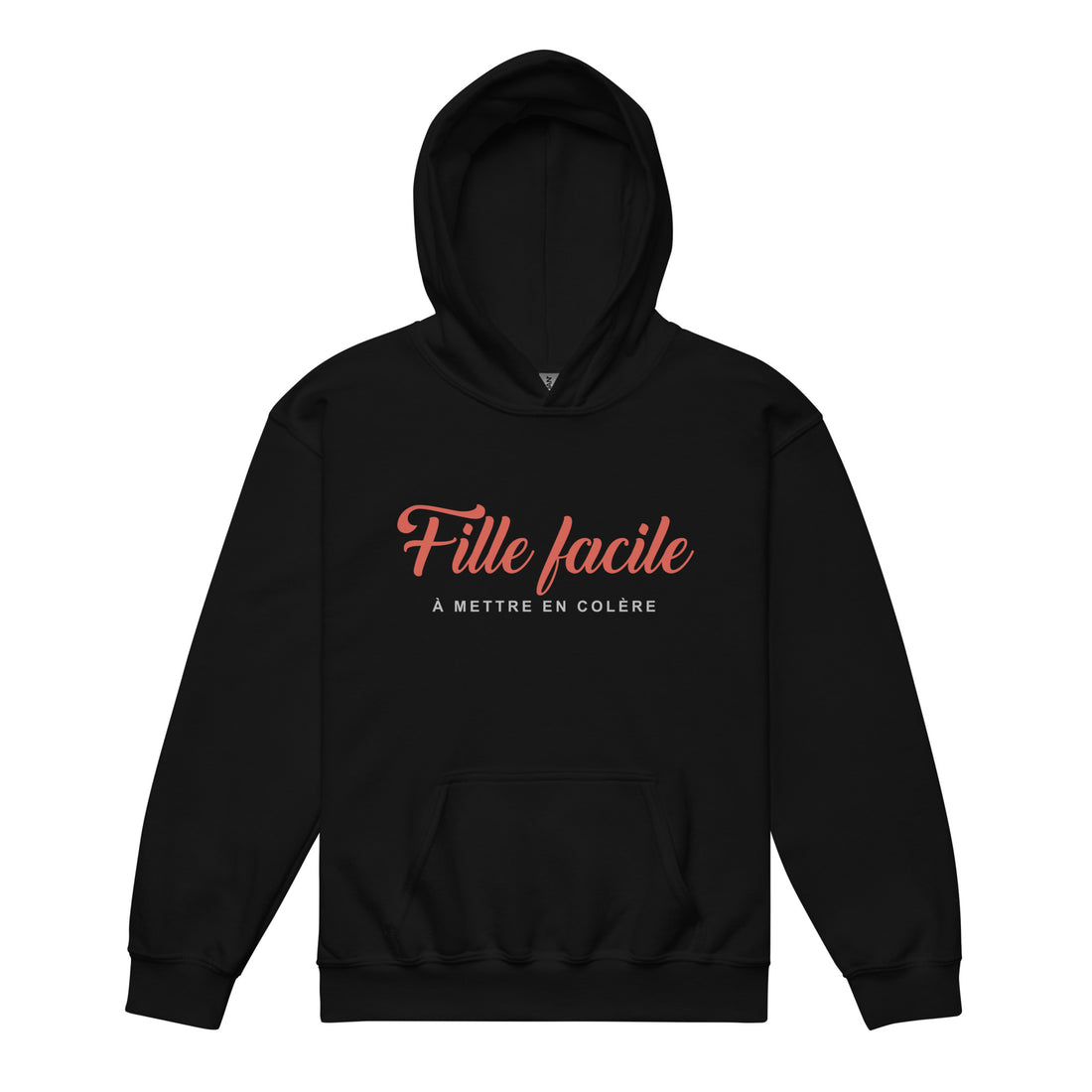 Fille facile - Sweat à capuche épais pour les jeunes