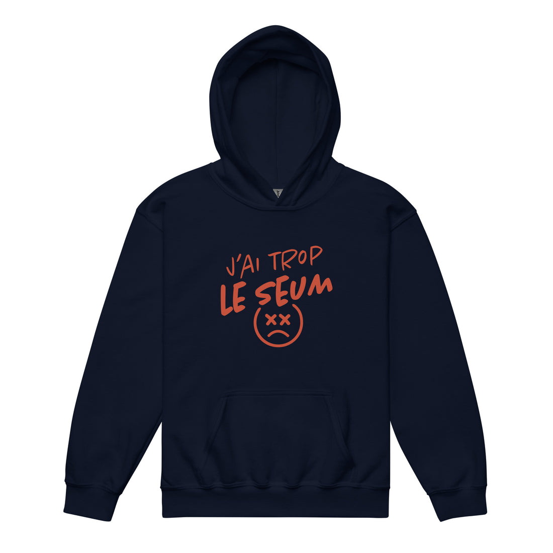 Le seum - Sweat à capuche épais pour les jeunes