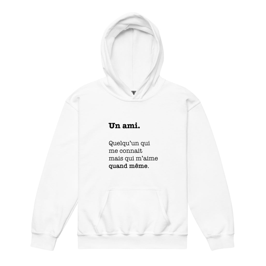 Ami - Définition - Sweat à capuche épais pour les jeunes